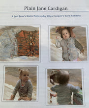 Load image into Gallery viewer, Plain Jane Cardigan Pattern