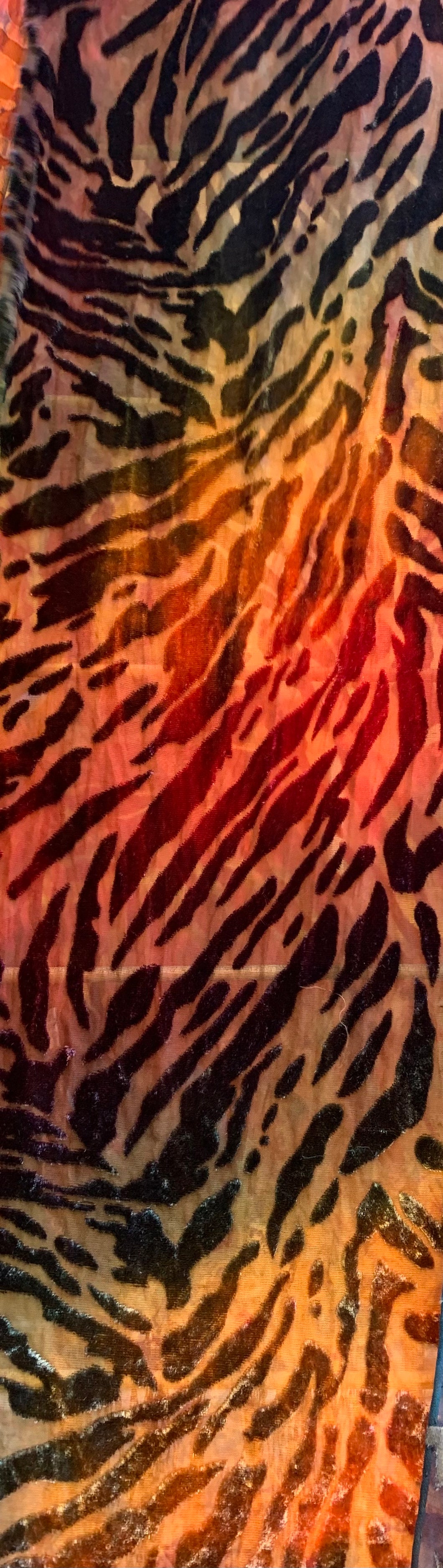 Silk Velvet Burn Out Scarves.9”by 54”