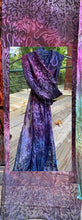 Load image into Gallery viewer, Silk Devore Scarfs. 14 x 72”.
