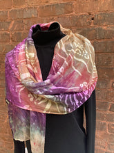 Load image into Gallery viewer, Silk Devore Scarves.15 x60”.
